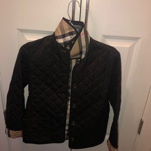 Burberry Girls light weight diamond jacket